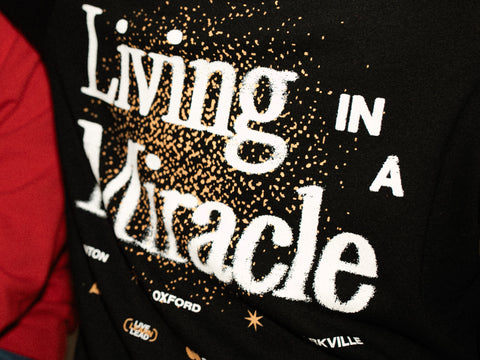 Living in a Miracle Hoodie